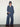 Blue Gemstone Long-sleeved Shirt