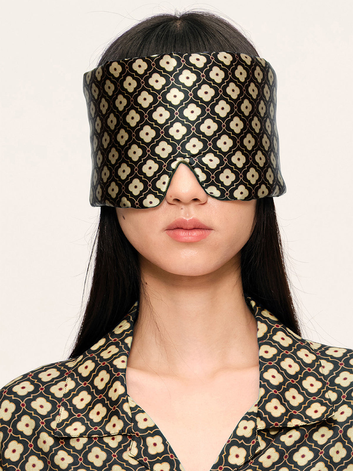 Big Sleep Mask ｜Brown Gemstone