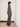 Ebony Brown Lily Stripe Long Set