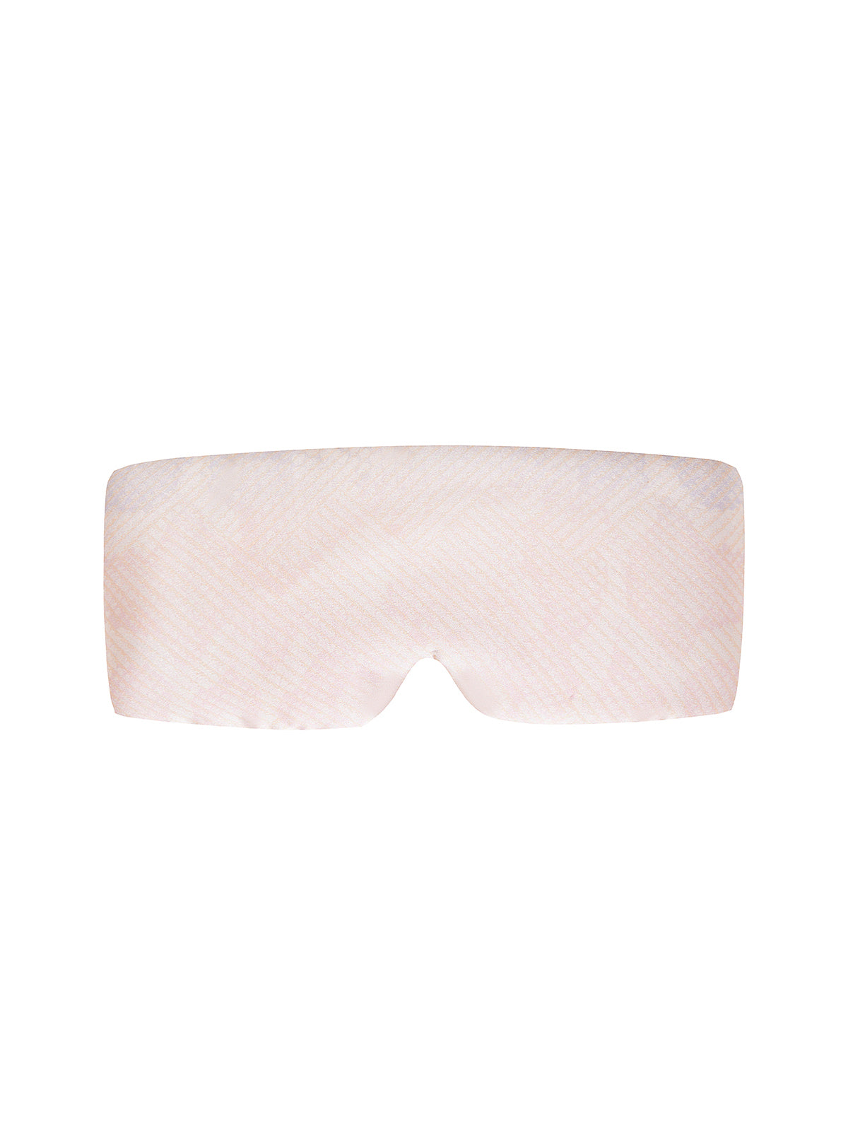 Big Sleep Mask ｜Cherry Blossom Pink Subtle Snake Print
