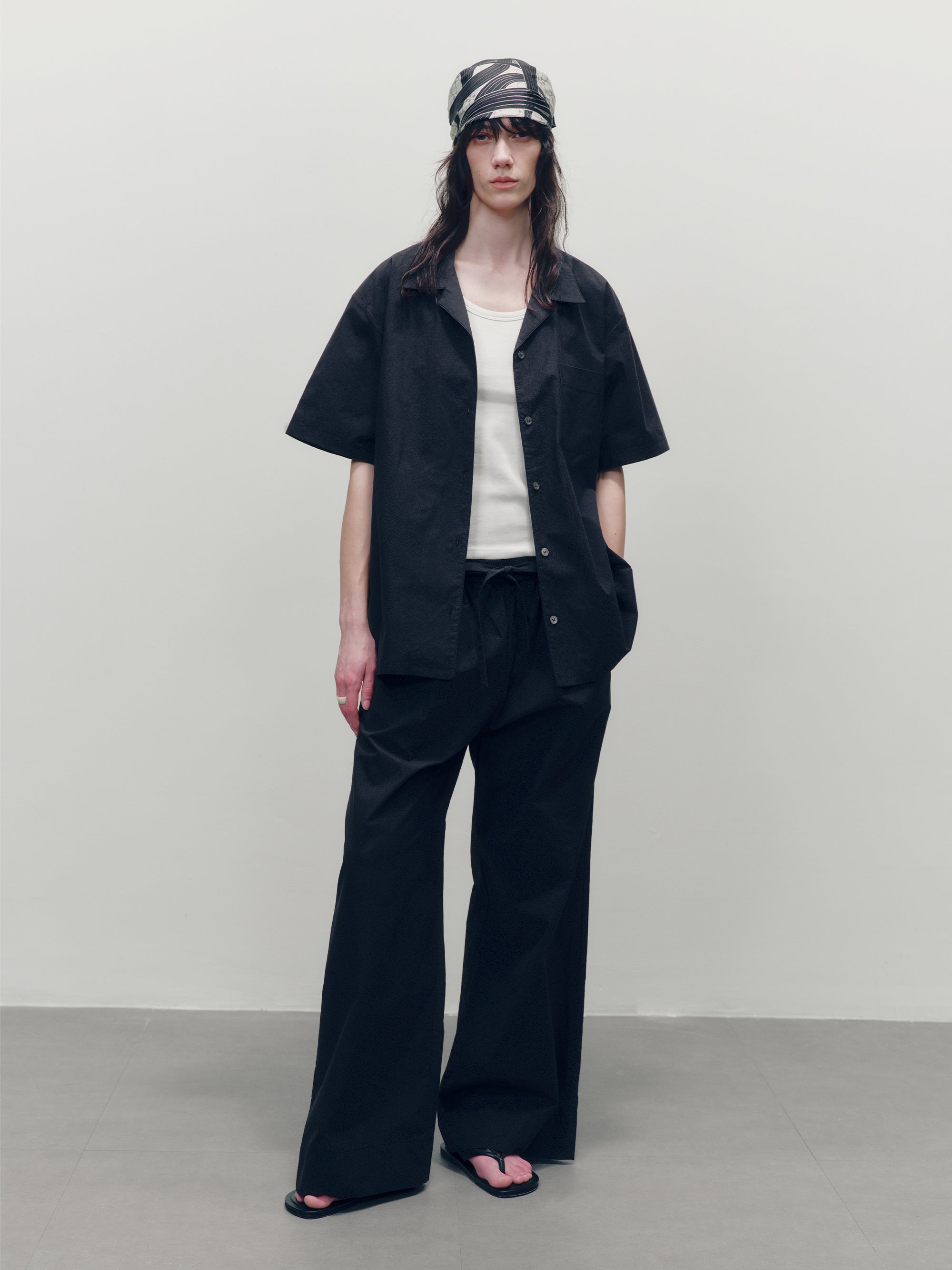 Black Short-sleeved Shirt