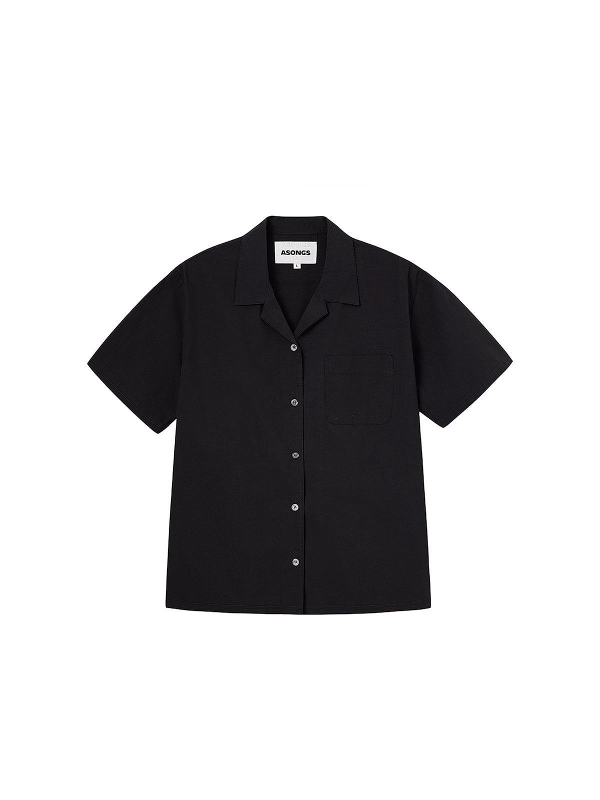 Black Short-sleeved Shirt