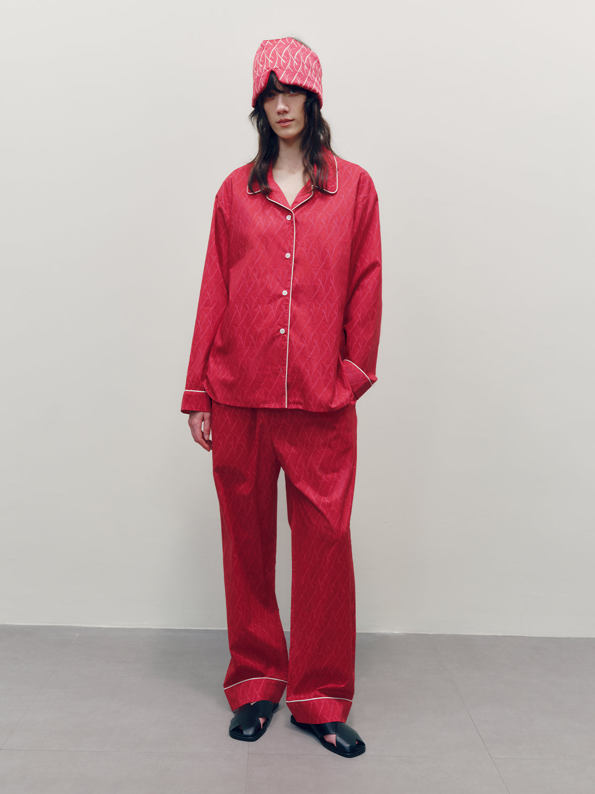 Cherry Red Infinite Twisting Pants