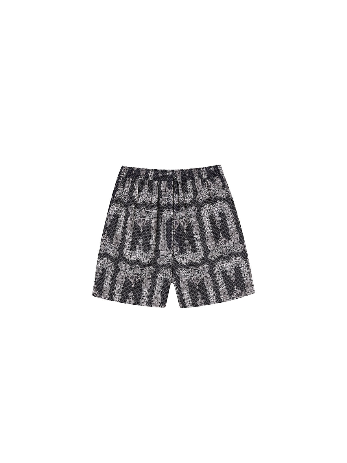 Black Penjor Lace Shorts