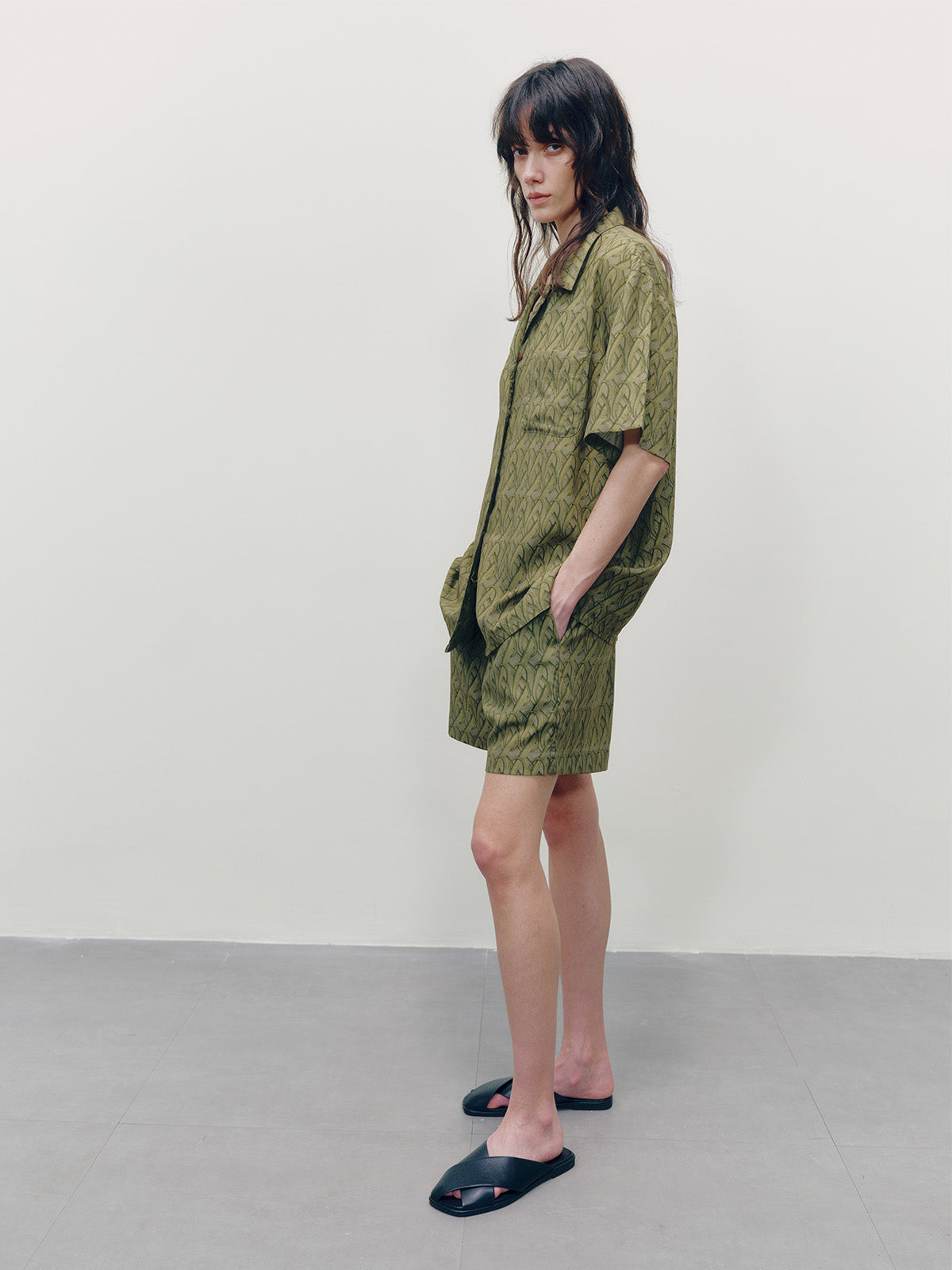 Cedar Green Infinite Twisting Shorts